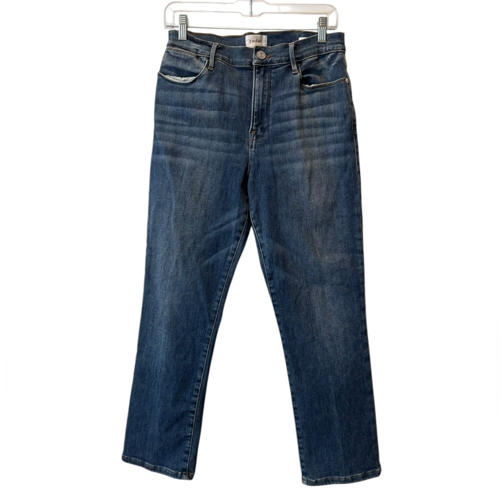 Frame Denim Women's Le High Straight Jeans size 32 - Picture 2 of 16